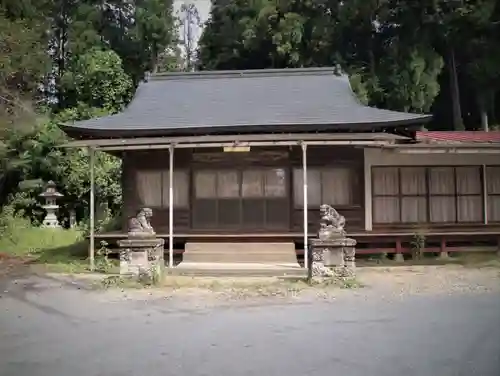湯殿神社の本殿・本堂