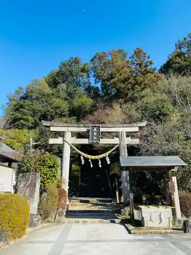 飛鳥坐神社の鳥居