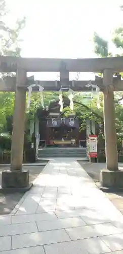 稲毛神社の鳥居