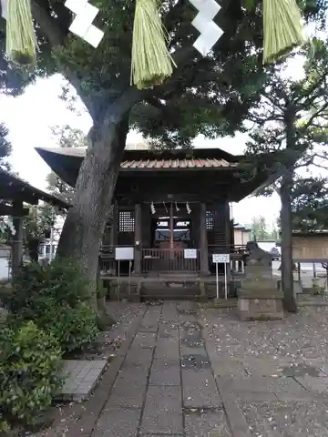 久が原東部八幡神社の本殿・本堂