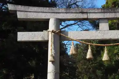 諏訪大社下社春宮の鳥居