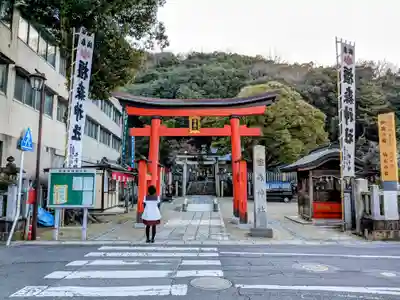 橿森神社の鳥居