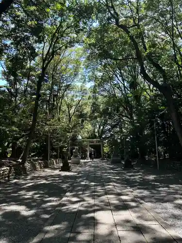 谷保天満宮の景色