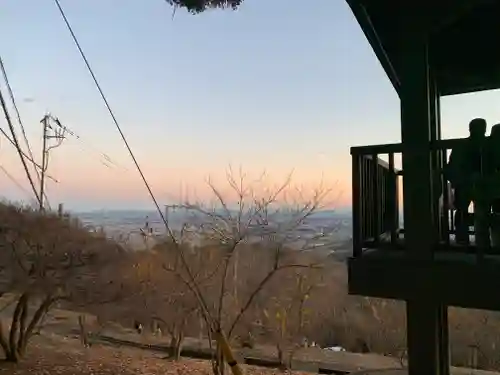 羽黒山神社の景色