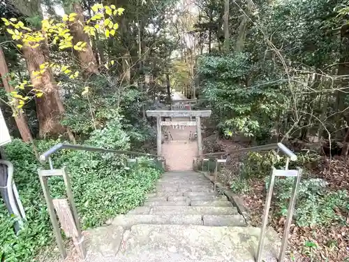 神戸乃神社の鳥居