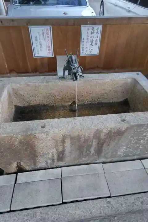 名古屋東照宮の手水舎