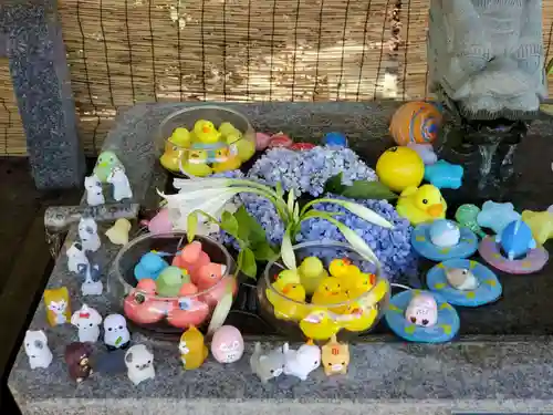 鎌数伊勢大神宮の手水舎