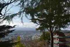 新倉富士浅間神社の景色