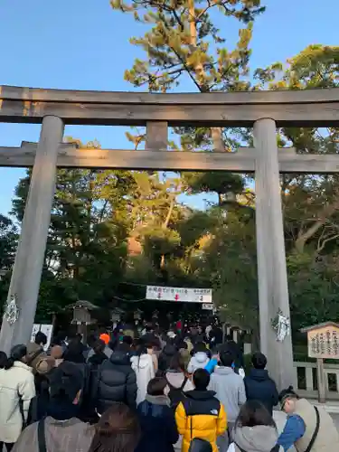 寒川神社の鳥居