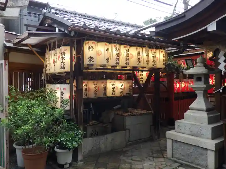 白山神社の手水舎