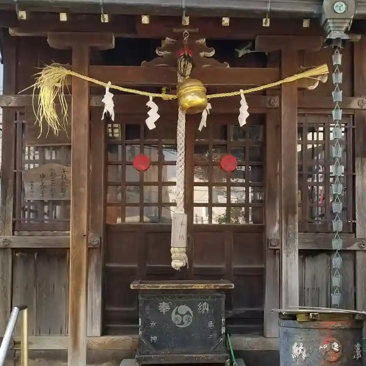 亀戸水神社の本殿・本堂