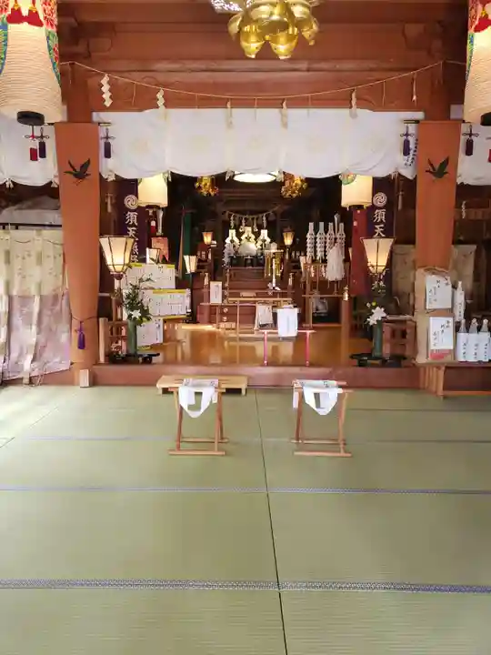 須天熊野神社の本殿・本堂