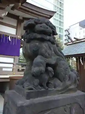 御穂鹿嶋神社の狛犬