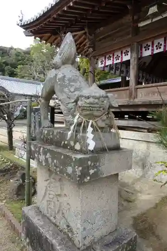 河上神社の狛犬