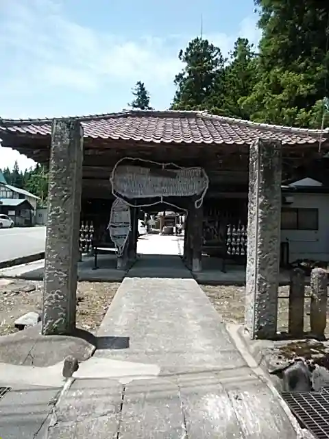 弘安寺の山門・神門