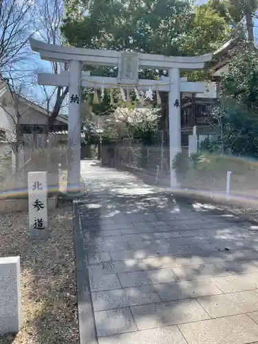 彌榮神社の鳥居