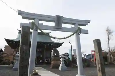 熊野福藏神社の鳥居