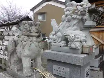八幡神社の狛犬