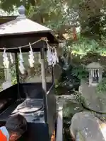 白蛇辨財天の手水舎