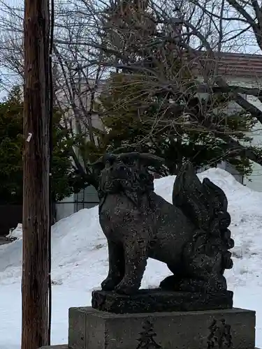 苗穂神社の狛犬