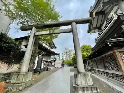 湯島天満宮の鳥居