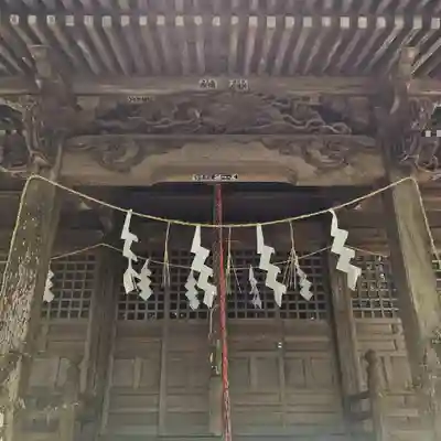 鬼越神社の本殿・本堂