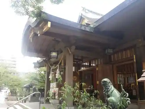 高津宮の本殿・本堂