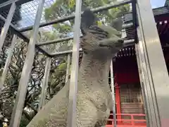 村富神社の狛犬