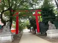 花園神社の鳥居