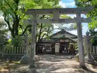 漆部神社の鳥居