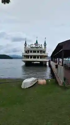 神社（洞爺湖中の島）の周辺