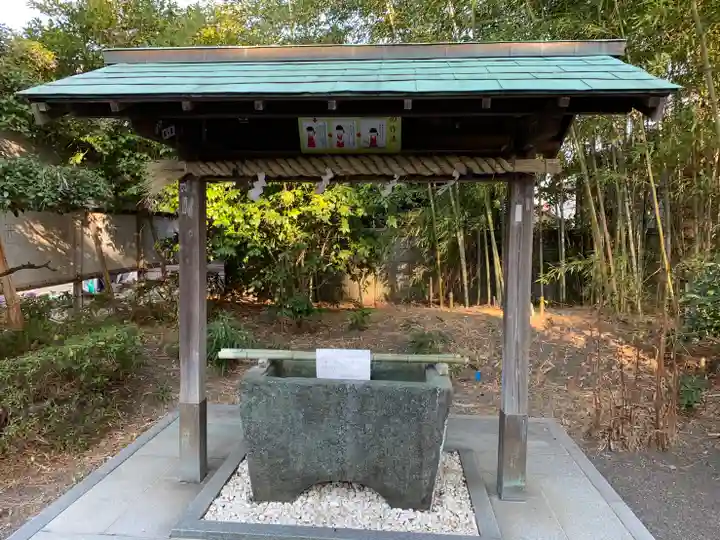 御穂神社の手水舎
