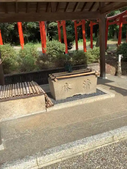 松原神社の手水舎