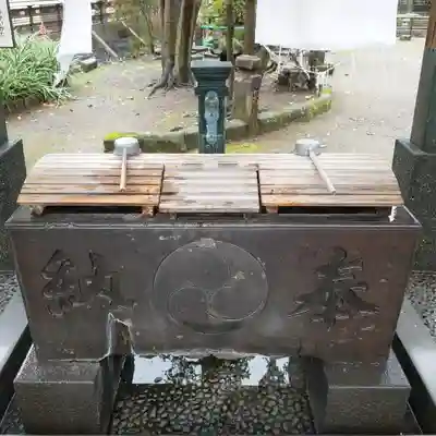 鮫州八幡神社の手水舎