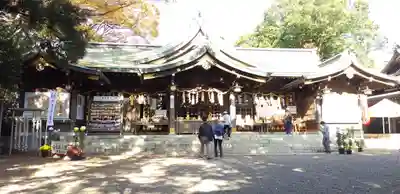 検見川神社の本殿・本堂