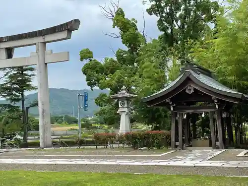 山口縣護國神社の鳥居