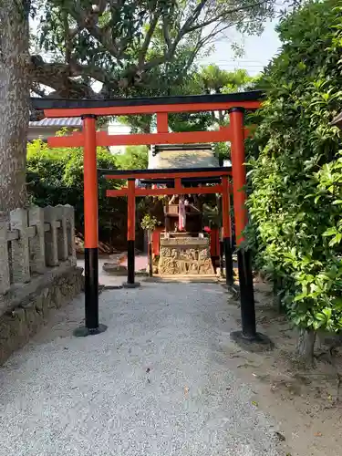 金攫八幡宮の鳥居