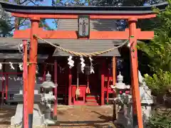 大更八坂神社の鳥居