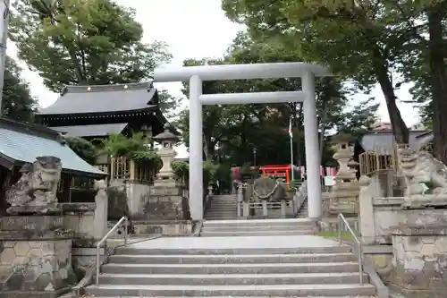 安積國造神社の鳥居