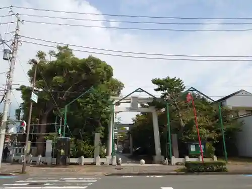 丸子神社　浅間神社の鳥居