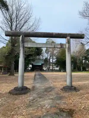 黒羽神社(黒羽招魂社)の鳥居