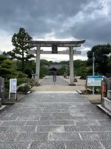 誉田八幡宮の鳥居