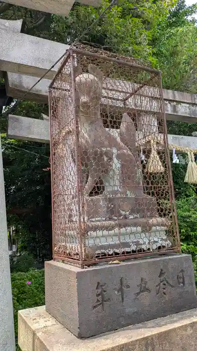 武信稲荷神社の狛犬