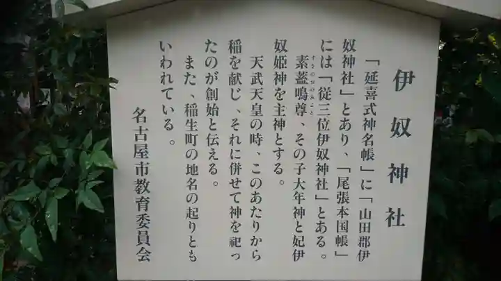 伊奴神社の歴史