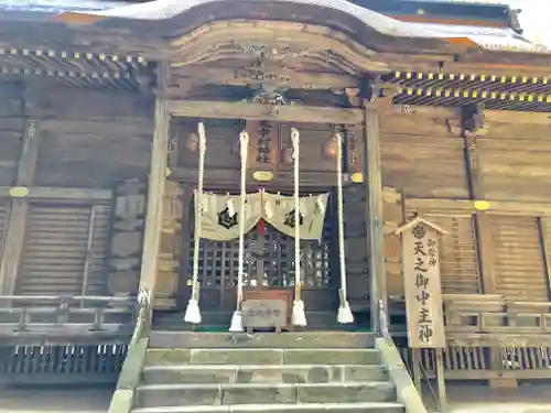 相馬中村神社の本殿