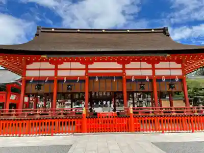 伏見稲荷大社の本殿・本堂