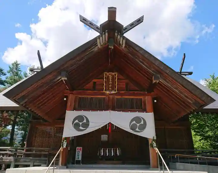 富良野神社の本殿・本堂