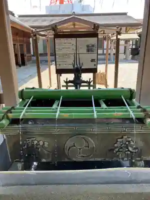 宇都宮二荒山神社の手水舎