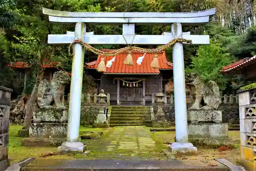 五十田神社の鳥居