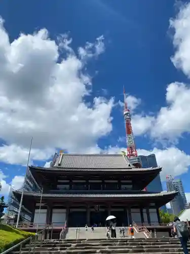増上寺の本殿・本堂